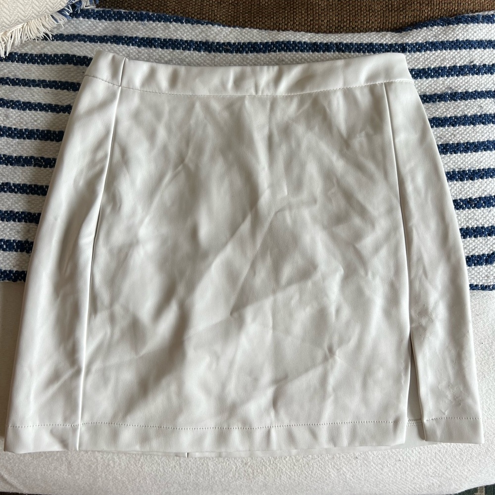 Abercrombie skirt , vegan leather